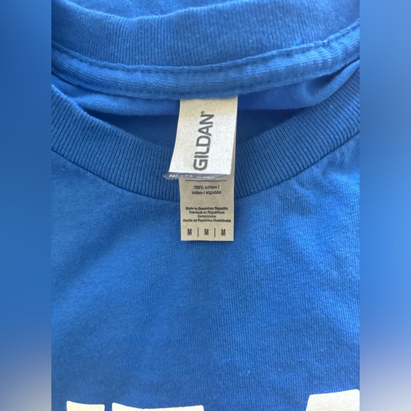 Gildan Depaul T-Shirt Adult Medium Blue Top “We Are DePaul” Blue Demons NCAA - Picture 2 of 5